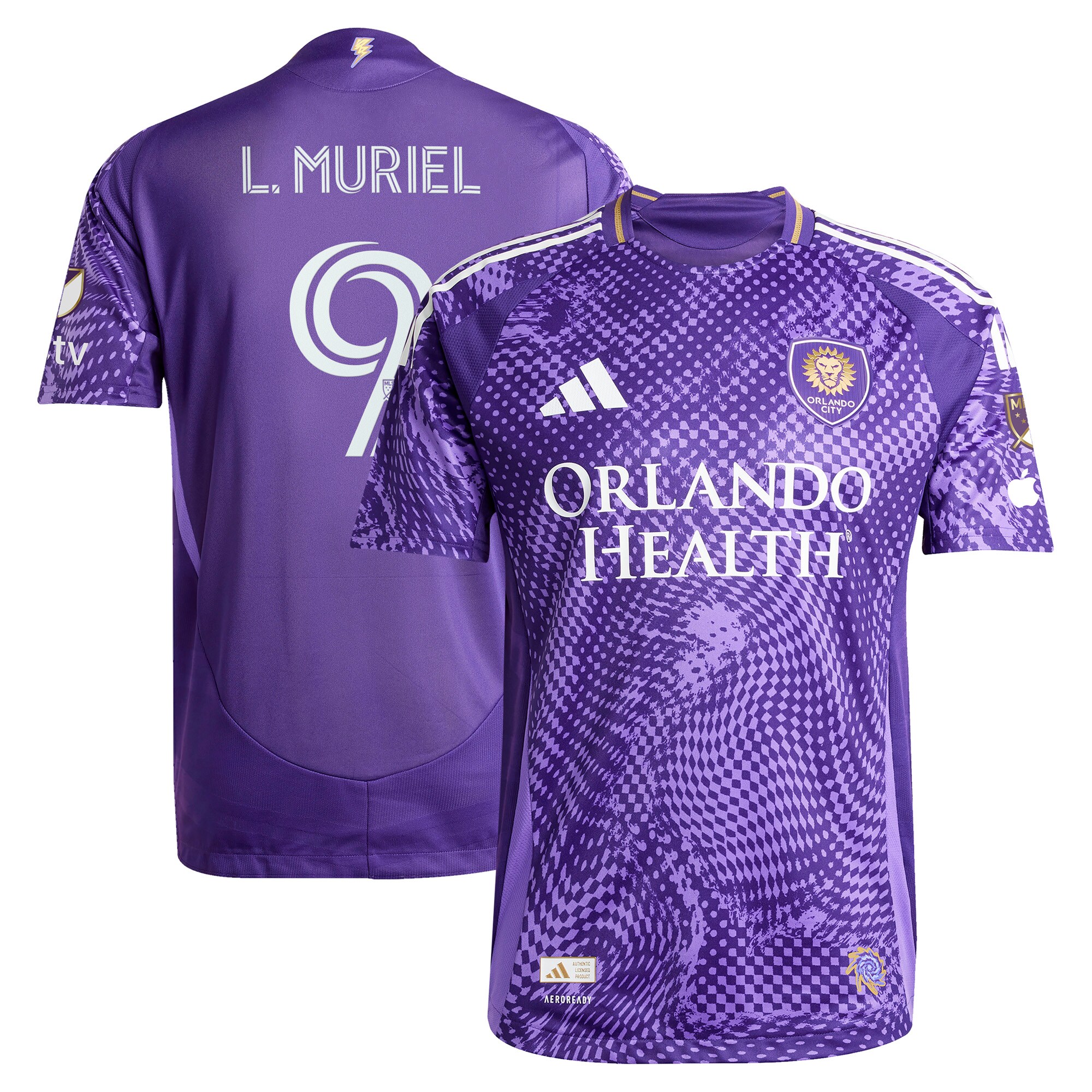 men8217s orlando city sc luis muriel adidas purple 2025 perfect storm authentic player jersey | San Jose Earthquakes Hats, Jerseys & MLS Apparel