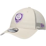 men8217s orlando city sc new era tan game day 9twenty adjustable trucker hat | San Jose Earthquakes Hats, Jerseys & MLS Apparel