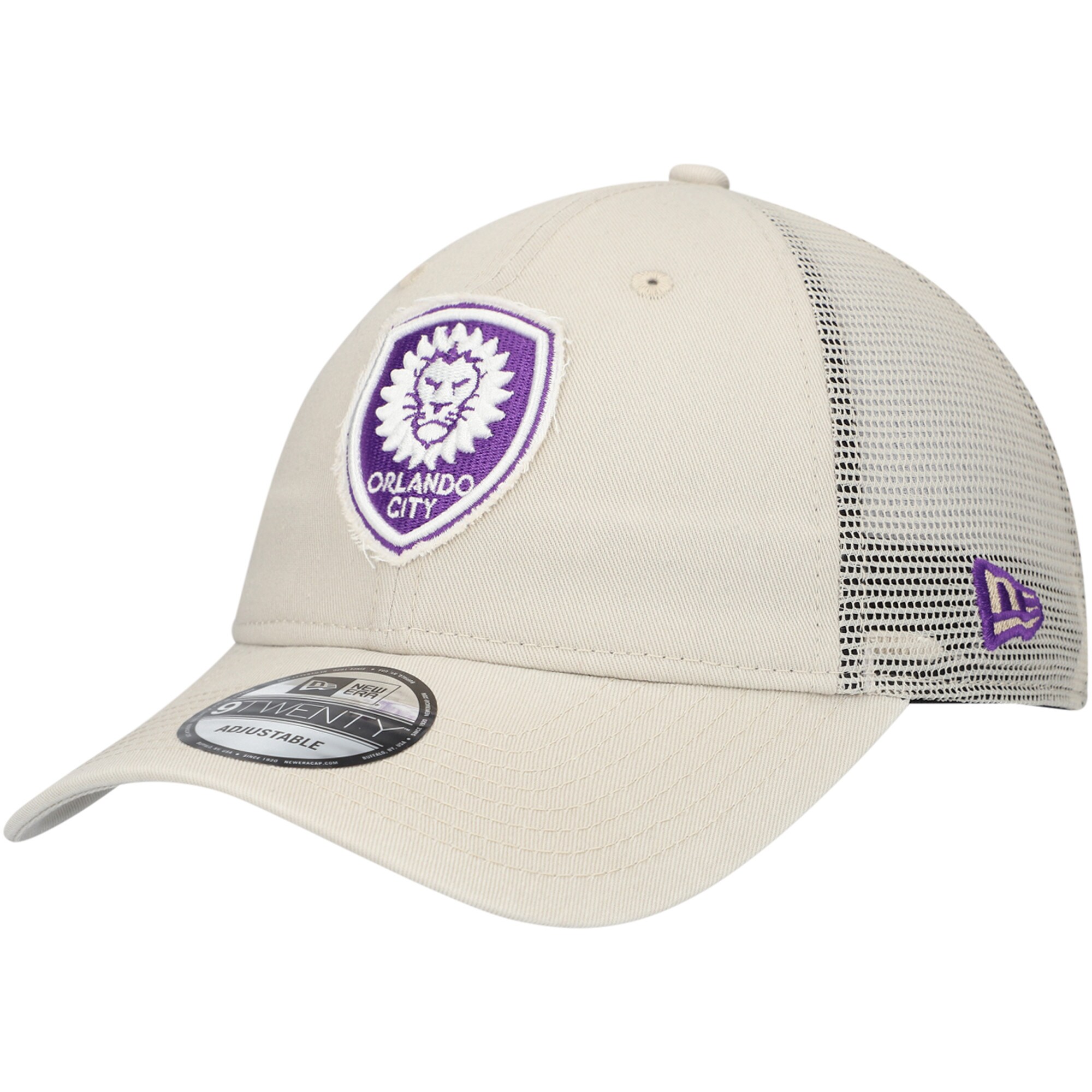 men8217s orlando city sc new era tan game day 9twenty adjustable trucker hat | San Jose Earthquakes Hats, Jerseys & MLS Apparel