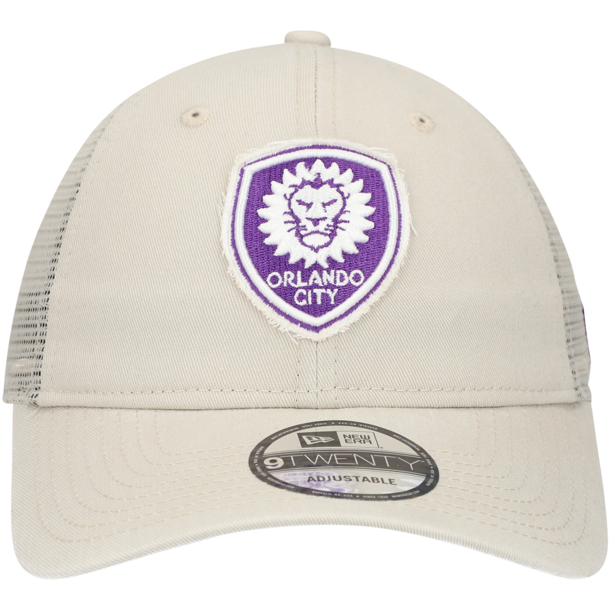men8217s orlando city sc new era tan game day 9twenty adjustable trucker hat | San Jose Earthquakes Hats, Jerseys & MLS Apparel