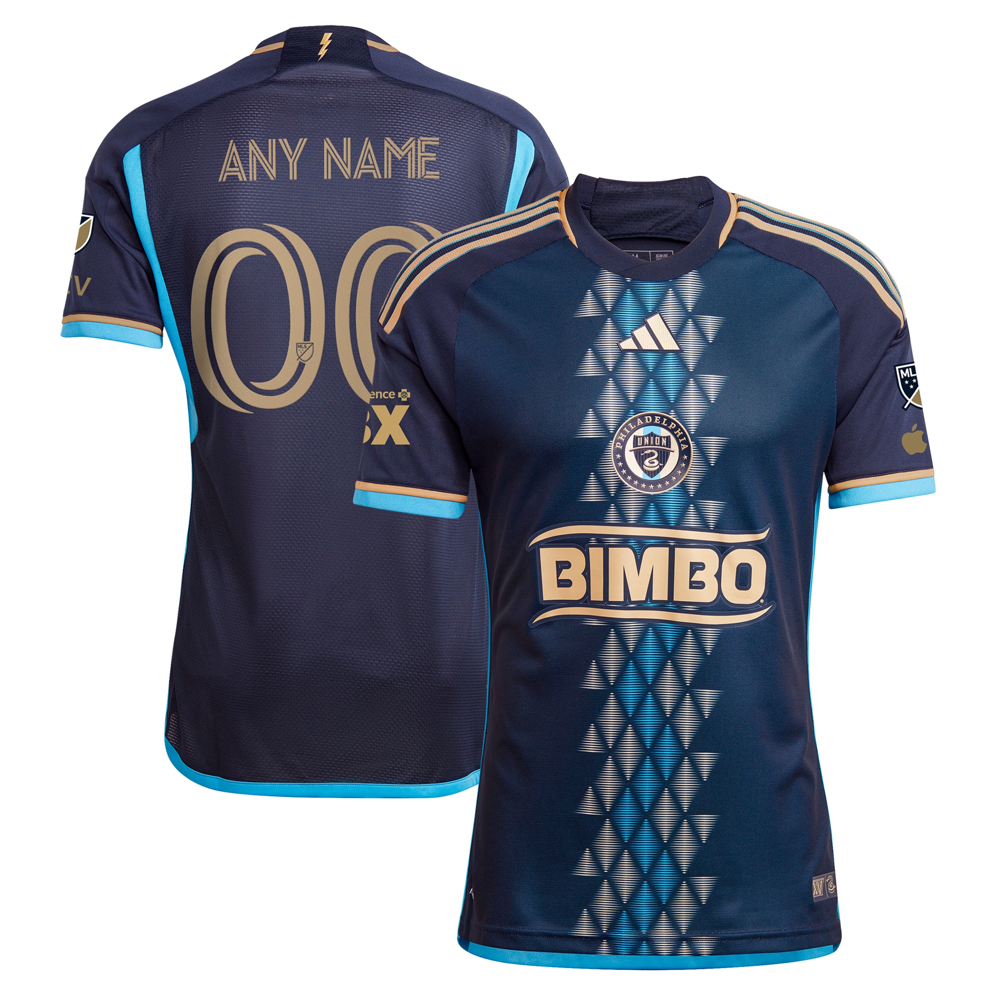 men8217s philadelphia union adidas navy 2024 primary authentic custom jersey | San Jose Earthquakes Hats, Jerseys & MLS Apparel