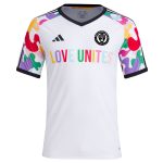 men8217s philadelphia union adidas white 2023 pride pre-match top | San Jose Earthquakes Hats, Jerseys & MLS Apparel