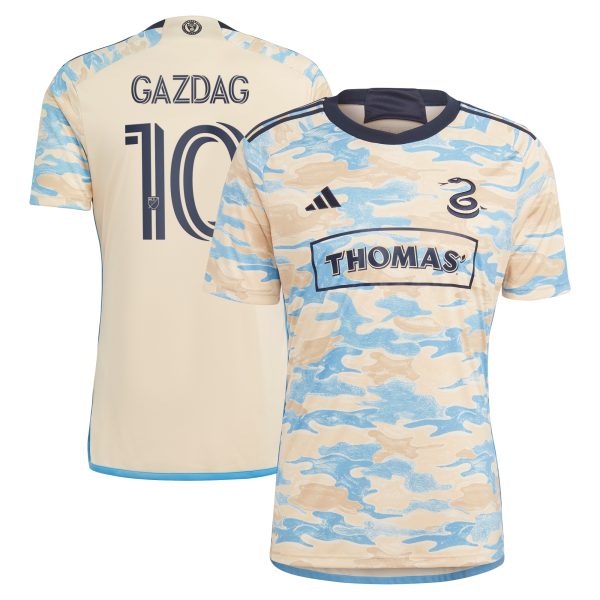 men8217s philadelphia union daniel gazdag adidas tan 2023 for philly replica jersey | San Jose Earthquakes Hats, Jerseys & MLS Apparel
