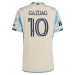 men8217s philadelphia union daniel gazdag adidas tan 2024 authentic secondary player jersey | San Jose Earthquakes Hats, Jerseys & MLS Apparel