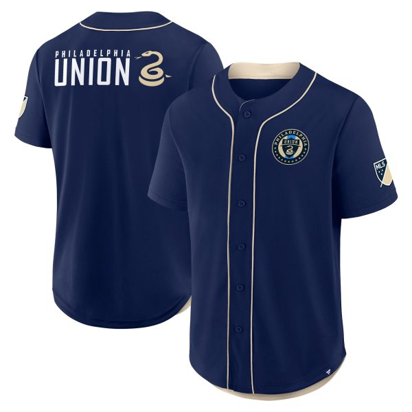 men8217s philadelphia union fanatics navy injury time baseball jersey | San Jose Earthquakes Hats, Jerseys & MLS Apparel