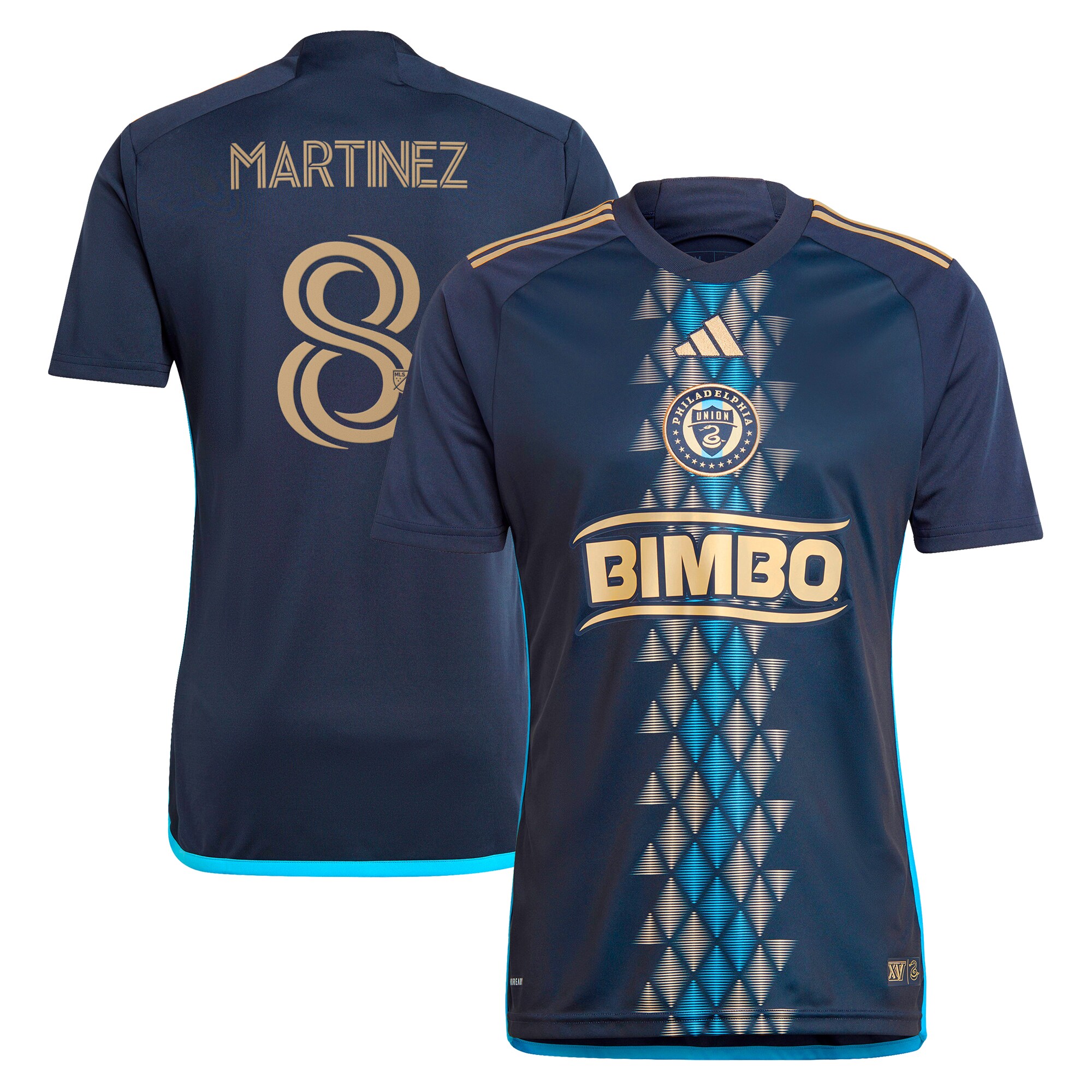 men8217s philadelphia union jose martinez adidas navy 2024 the xv kit replica player jersey | San Jose Earthquakes Hats, Jerseys & MLS Apparel