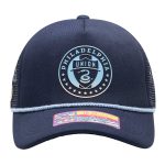 men8217s philadelphia union navy atmosphere trucker adjustable hat | San Jose Earthquakes Hats, Jerseys & MLS Apparel
