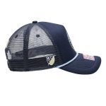men8217s philadelphia union navy atmosphere trucker adjustable hat | San Jose Earthquakes Hats, Jerseys & MLS Apparel