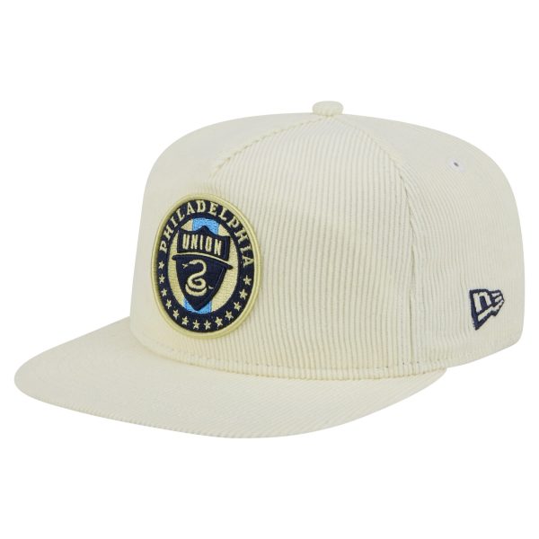 men8217s philadelphia union new era cream 2025 kickoff snapback golfer hat | San Jose Earthquakes Hats, Jerseys & MLS Apparel