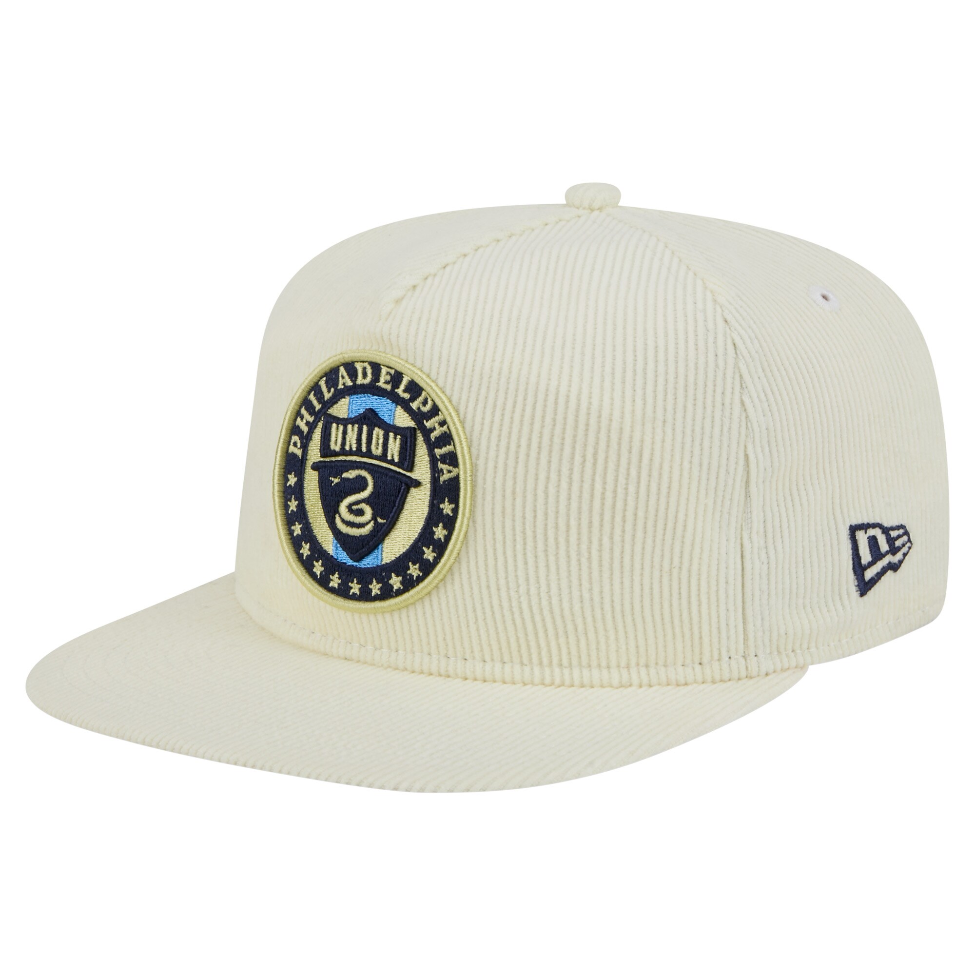 men8217s philadelphia union new era cream 2025 kickoff snapback golfer hat | San Jose Earthquakes Hats, Jerseys & MLS Apparel