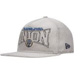 men8217s philadelphia union new era gray corduroy golfer adjustable hat | San Jose Earthquakes Hats, Jerseys & MLS Apparel