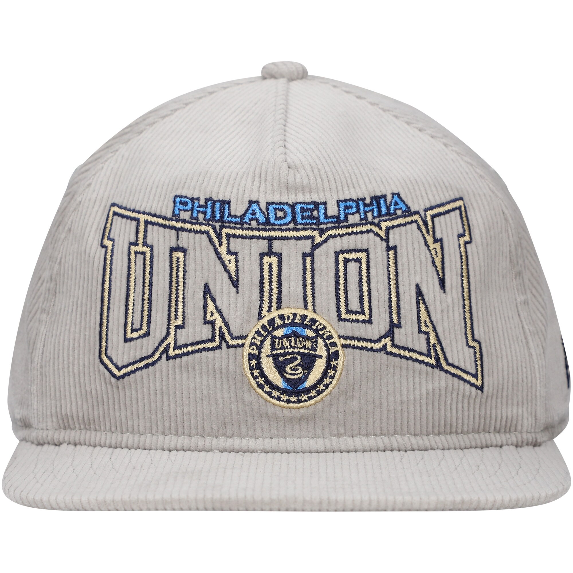 men8217s philadelphia union new era gray corduroy golfer adjustable hat | San Jose Earthquakes Hats, Jerseys & MLS Apparel