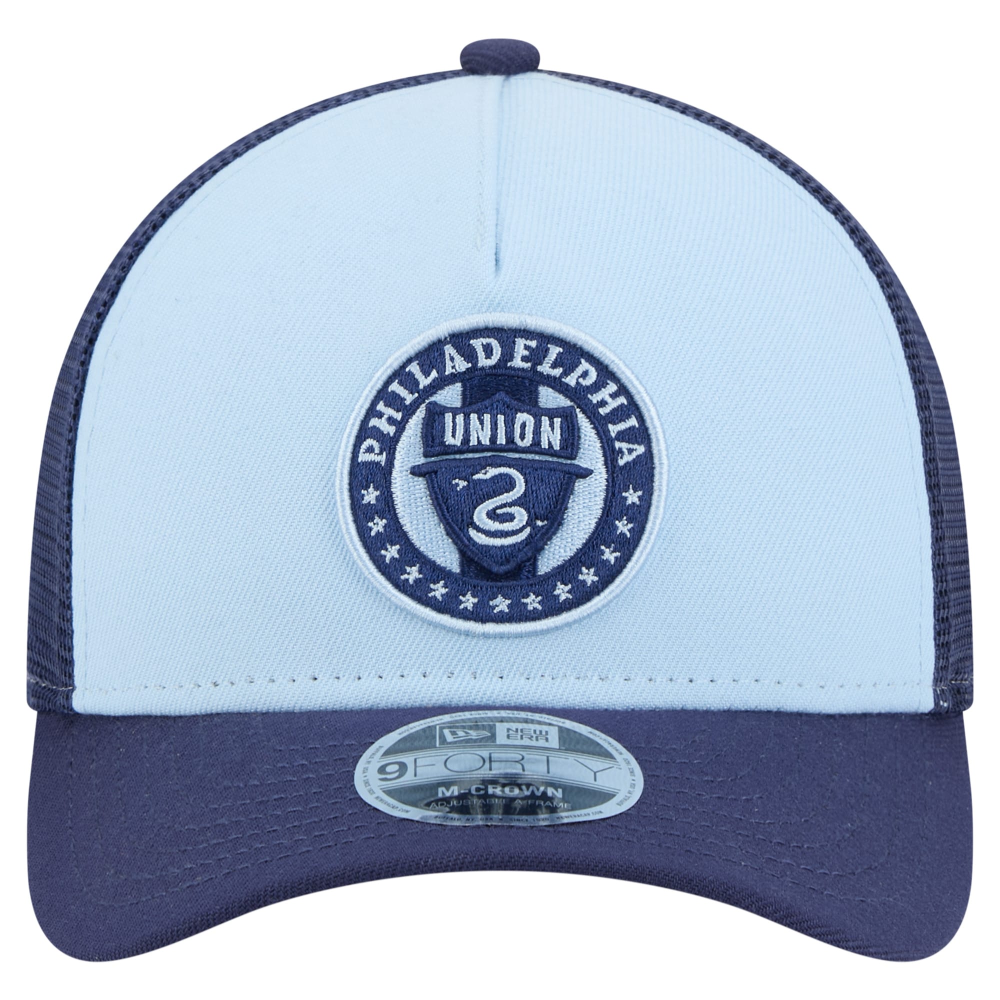 men8217s philadelphia union new era light blue color pack 9forty a-frame adjustable trucker hat | San Jose Earthquakes Hats, Jerseys & MLS Apparel