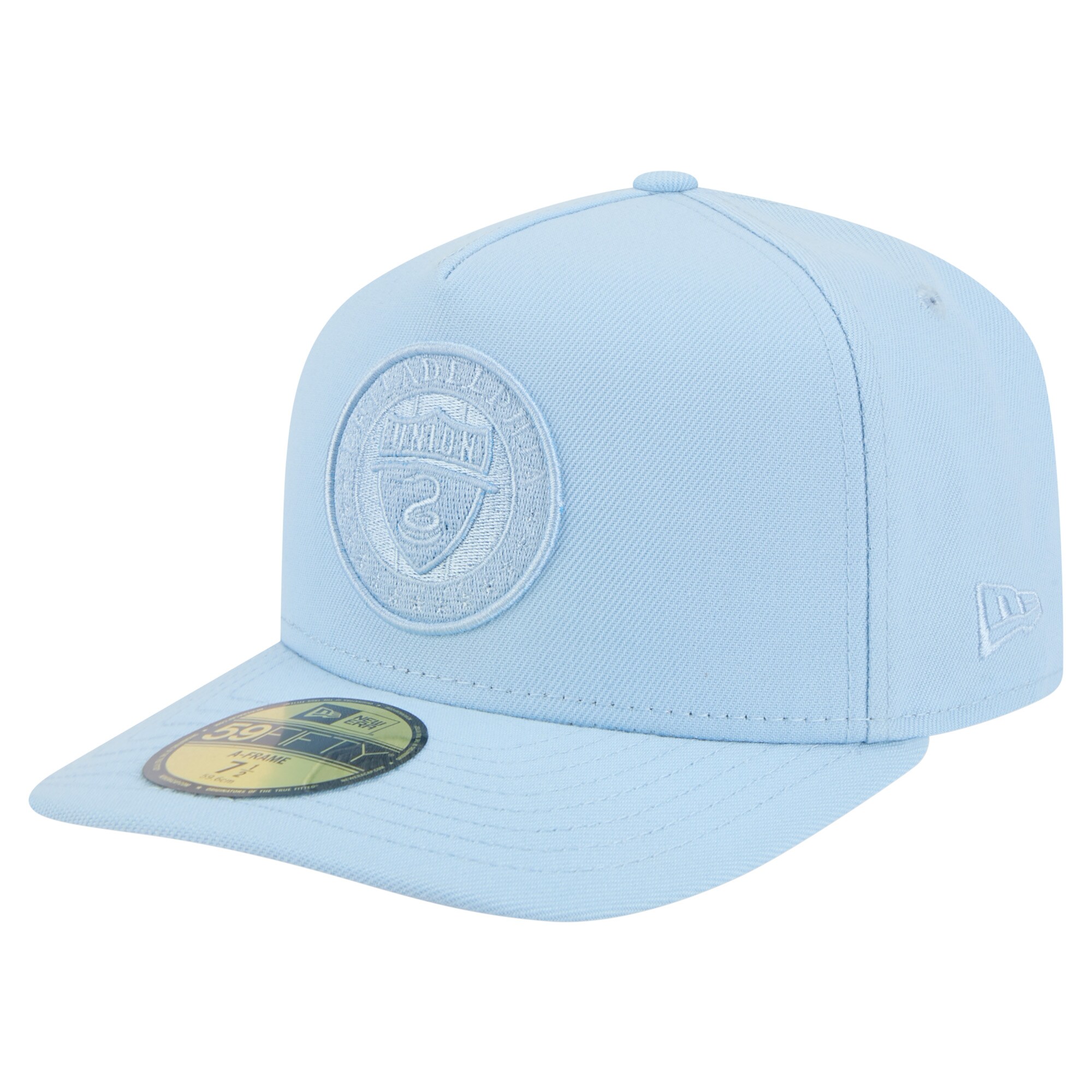 men8217s philadelphia union new era light blue color pack a-frame 59fifty fitted hat | San Jose Earthquakes Hats, Jerseys & MLS Apparel