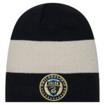 men8217s philadelphia union new era navy 2024 kick off collection knit beanie | San Jose Earthquakes Hats, Jerseys & MLS Apparel