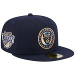 men8217s philadelphia union new era navy patch 59fifty fitted hat | San Jose Earthquakes Hats, Jerseys & MLS Apparel