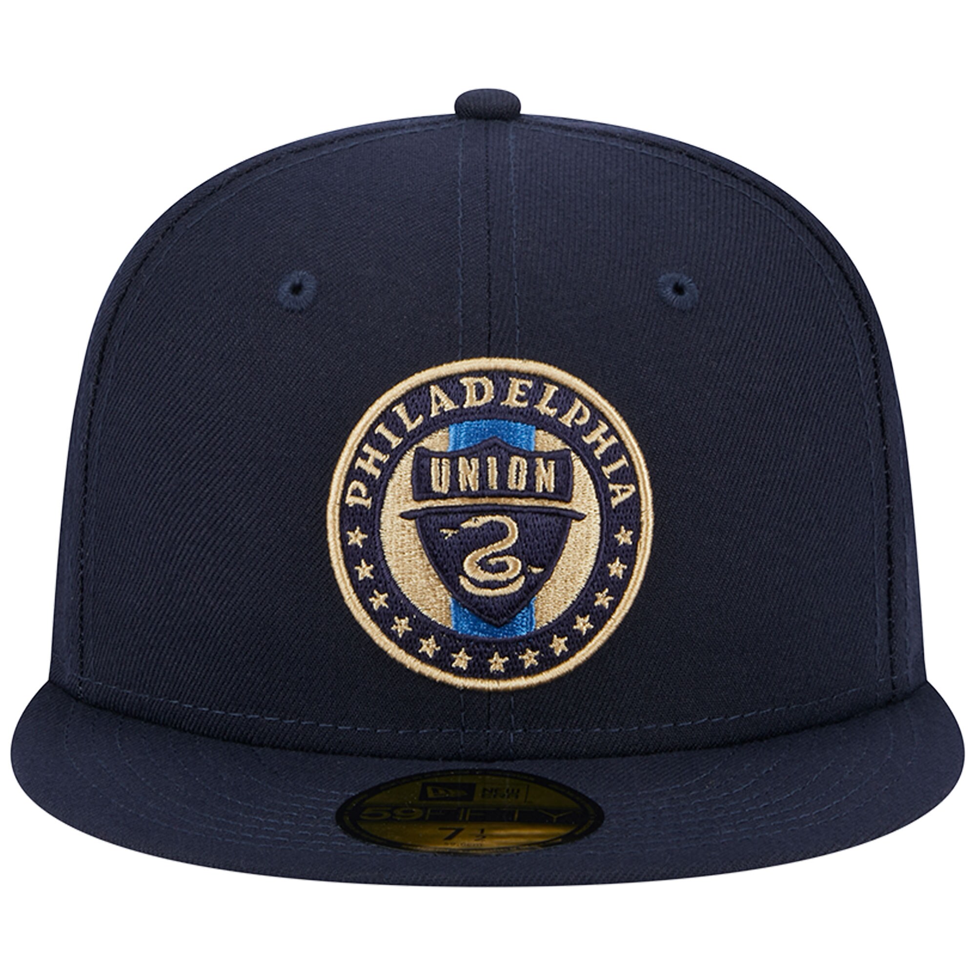 men8217s philadelphia union new era navy patch 59fifty fitted hat | San Jose Earthquakes Hats, Jerseys & MLS Apparel