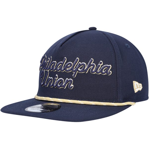 men8217s philadelphia union new era navy script golfer adjustable hat | San Jose Earthquakes Hats, Jerseys & MLS Apparel