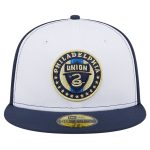 men8217s philadelphia union new era whitenavy 2024 kick off collection 59fifty fitted hat | San Jose Earthquakes Hats, Jerseys & MLS Apparel