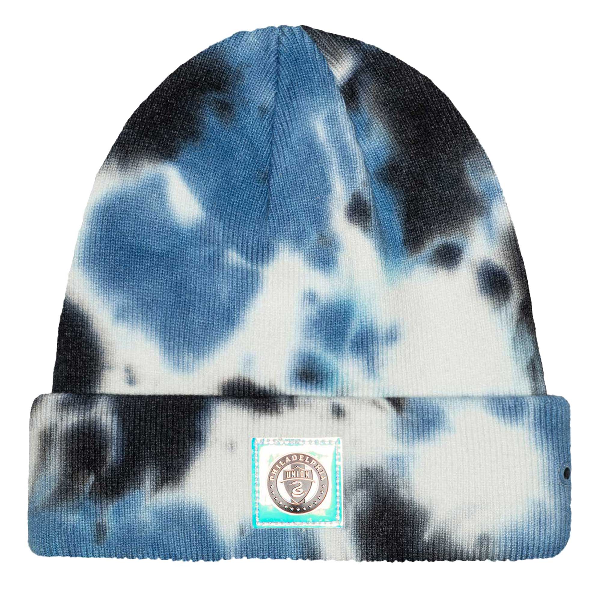 men8217s philadelphia union psychedelic tie-dye cuffed knit hat | San Jose Earthquakes Hats, Jerseys & MLS Apparel