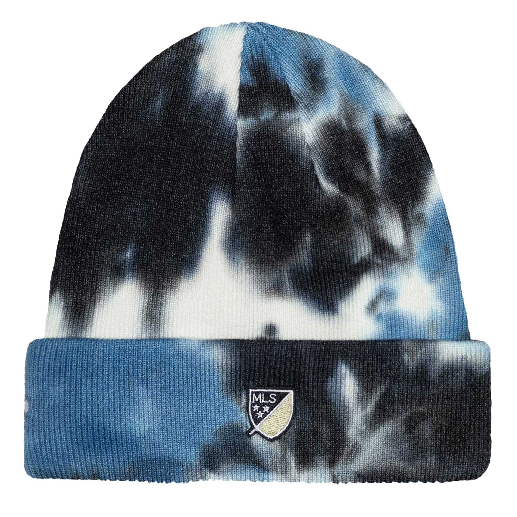 men8217s philadelphia union psychedelic tie-dye cuffed knit hat | San Jose Earthquakes Hats, Jerseys & MLS Apparel