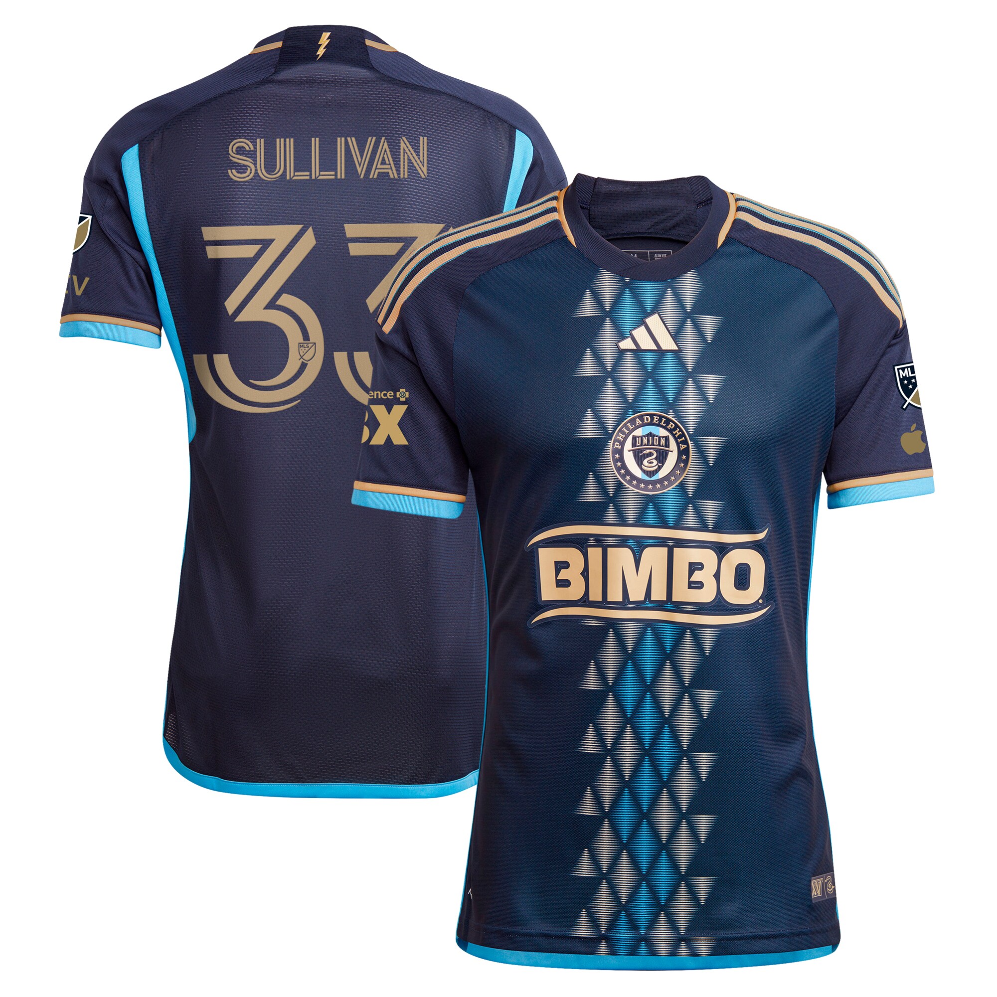 men8217s philadelphia union quinn sullivan adidas navy 2024 the xv kit authentic player jersey | San Jose Earthquakes Hats, Jerseys & MLS Apparel
