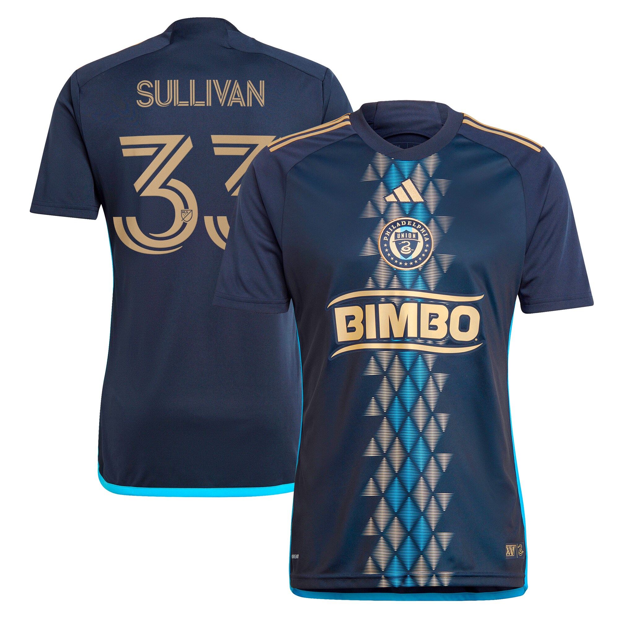 men8217s philadelphia union quinn sullivan adidas navy 2024 the xv kit replica player jersey | San Jose Earthquakes Hats, Jerseys & MLS Apparel