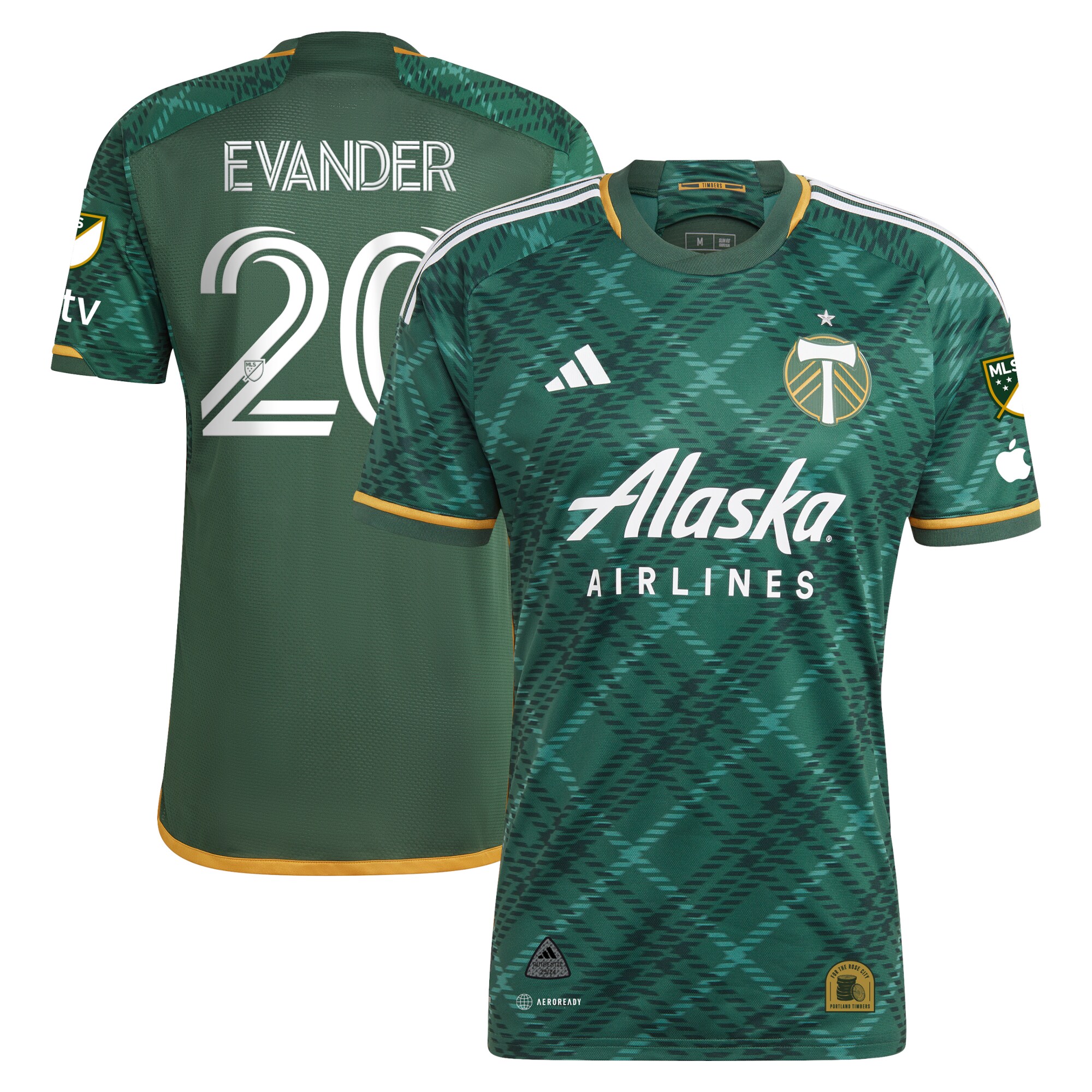 men8217s portland timbers evander adidas green 2023 portland plaid kit authentic jersey | San Jose Earthquakes Hats, Jerseys & MLS Apparel