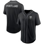 men8217s portland timbers fanatics black third period fashion baseball button-up jersey | San Jose Earthquakes Hats, Jerseys & MLS Apparel