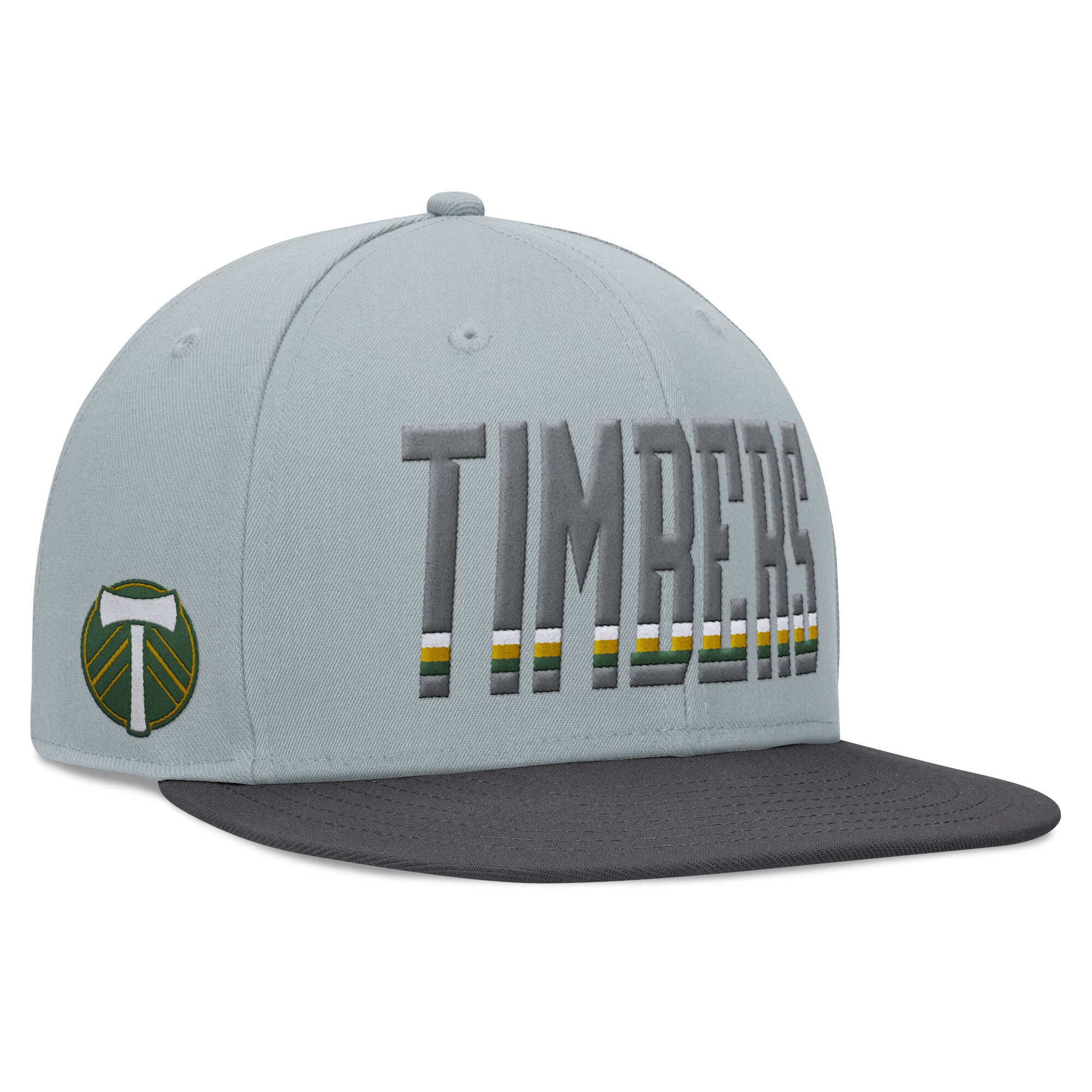 men8217s portland timbers fanatics gray smoke snapback hat | San Jose Earthquakes Hats, Jerseys & MLS Apparel