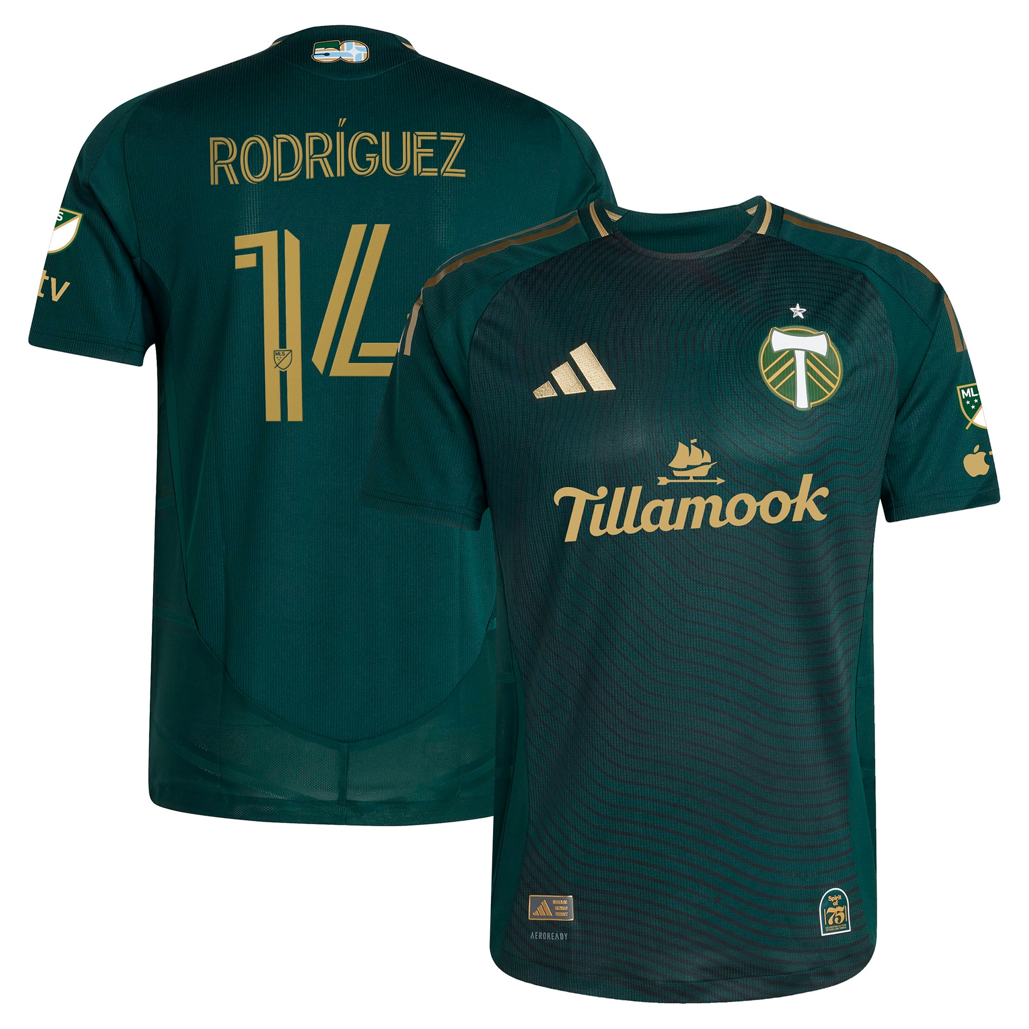 men8217s portland timbers jonathan rodríguez adidas green 2025 forever green amp gold authentic player jersey | San Jose Earthquakes Hats, Jerseys & MLS Apparel