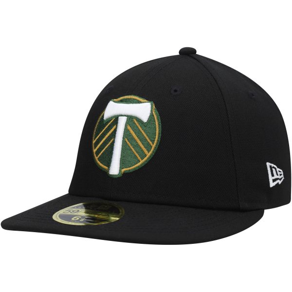 men8217s portland timbers new era black primary logo low profile 59fifty fitted hat | San Jose Earthquakes Hats, Jerseys & MLS Apparel