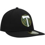 men8217s portland timbers new era black primary logo low profile 59fifty fitted hat | San Jose Earthquakes Hats, Jerseys & MLS Apparel