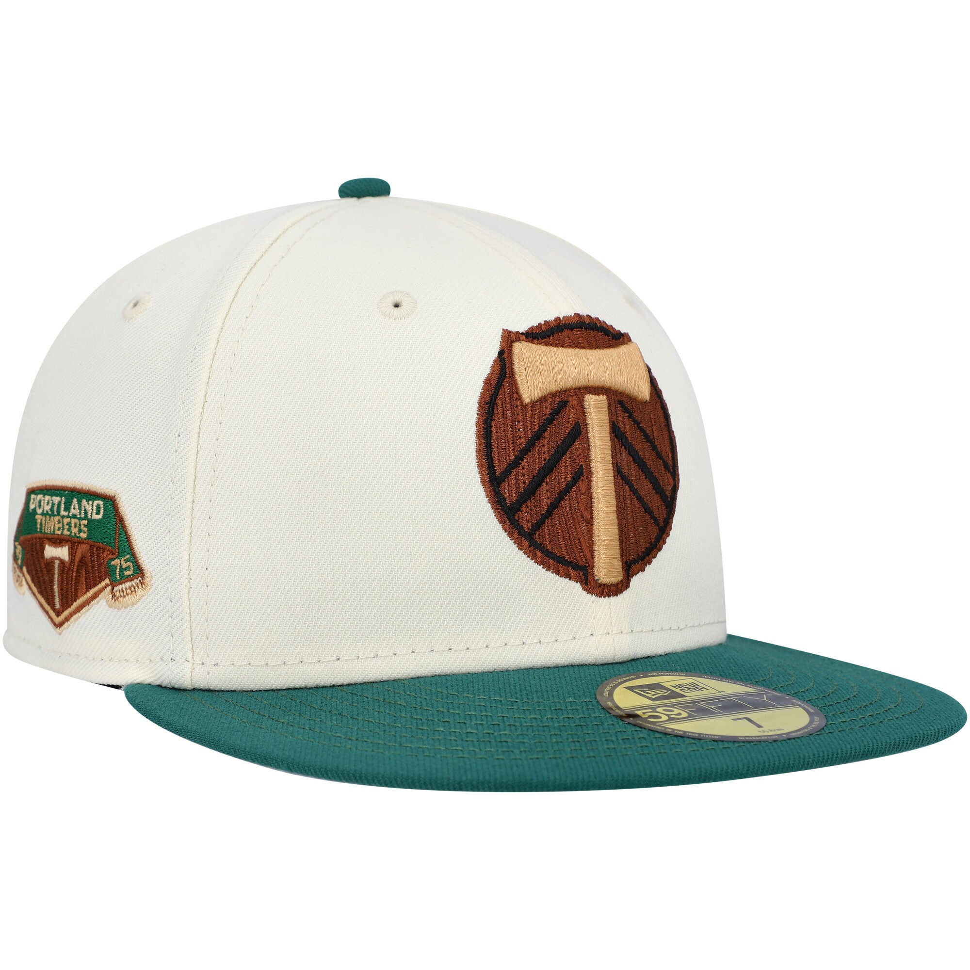 men8217s portland timbers new era cream woodgrain 59fifty fitted hat | San Jose Earthquakes Hats, Jerseys & MLS Apparel