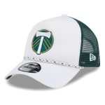 men8217s portland timbers new era whitegreen court sport foam a-frame 9forty adjustable trucker hat | San Jose Earthquakes Hats, Jerseys & MLS Apparel