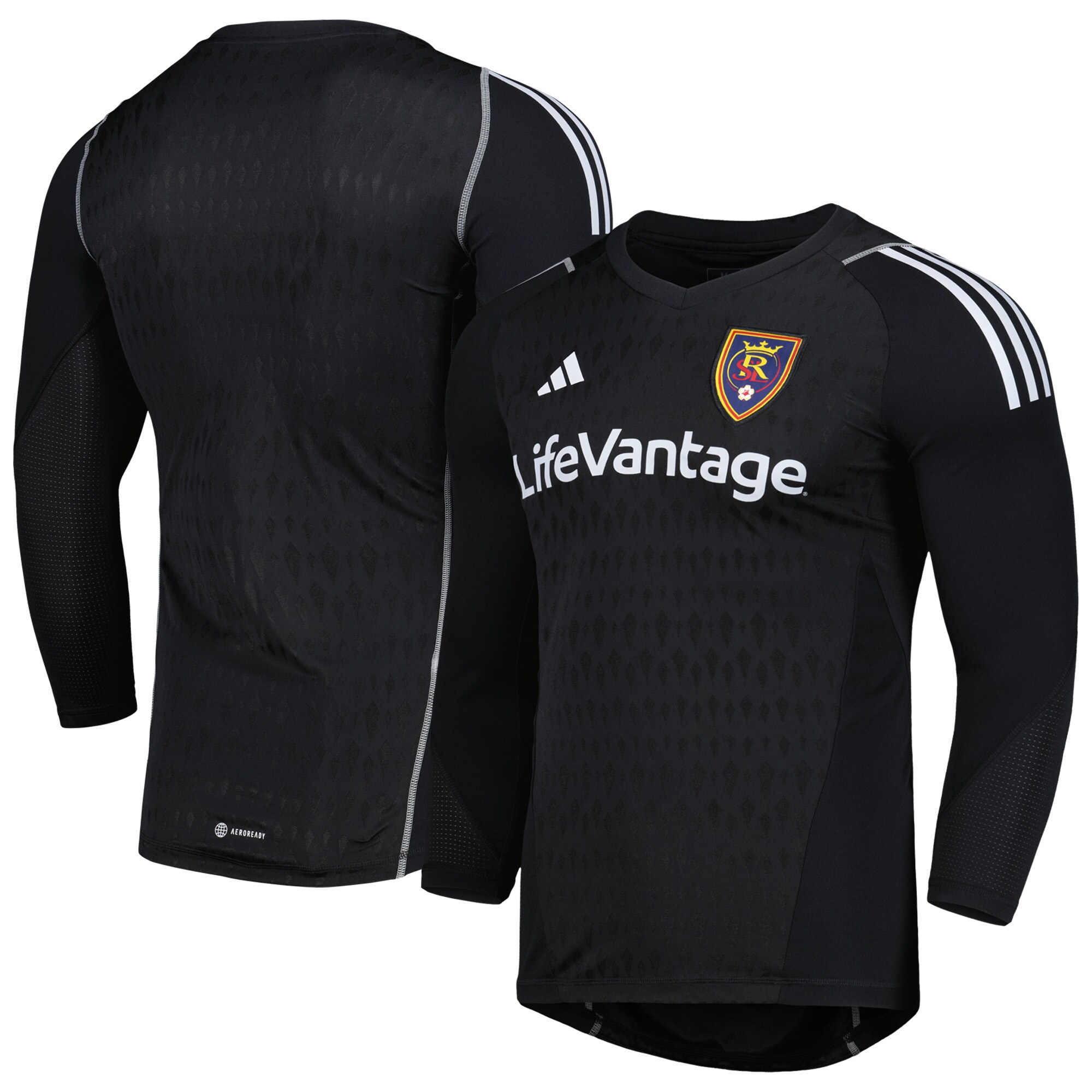 men8217s real salt lake adidas black 2023 goalkeeper long sleeve replica jersey | San Jose Earthquakes Hats, Jerseys & MLS Apparel