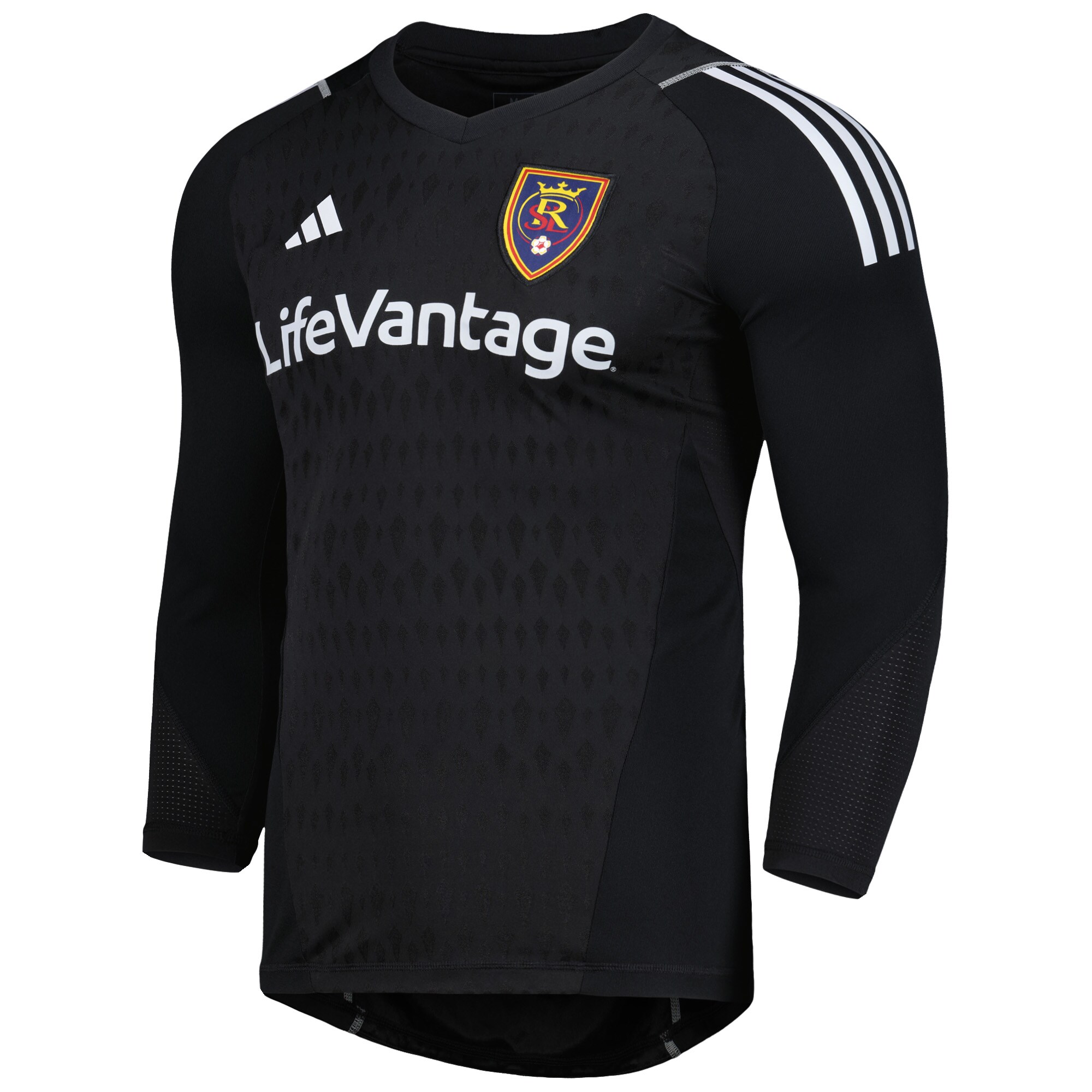 men8217s real salt lake adidas black 2023 goalkeeper long sleeve replica jersey | San Jose Earthquakes Hats, Jerseys & MLS Apparel