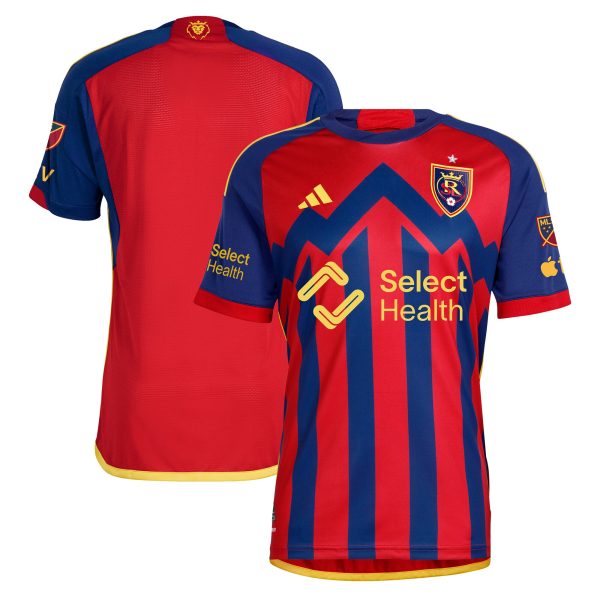 men8217s real salt lake adidas red 2024 peak utah authentic jersey | San Jose Earthquakes Hats, Jerseys & MLS Apparel