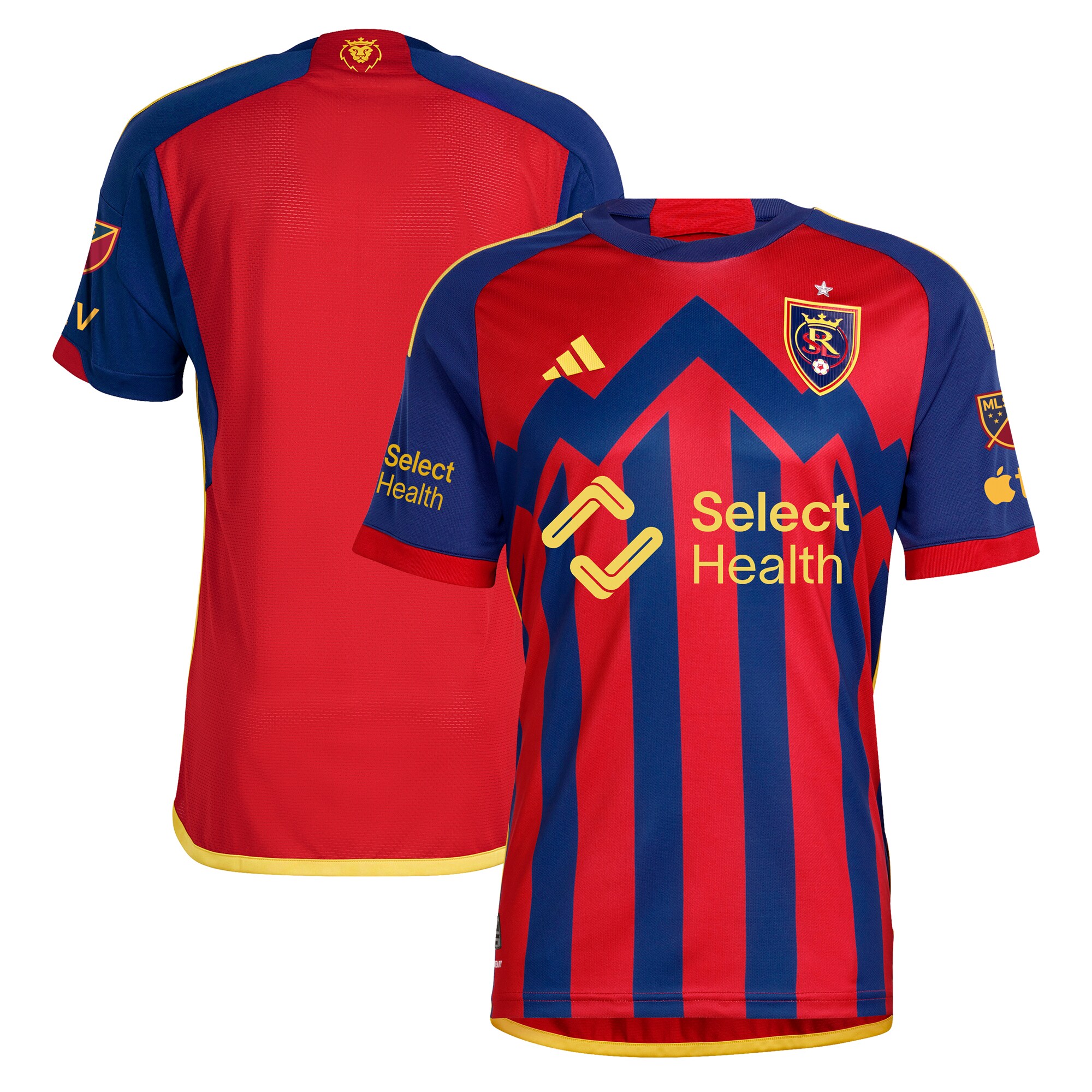 men8217s real salt lake adidas red 2024 peak utah authentic jersey | San Jose Earthquakes Hats, Jerseys & MLS Apparel