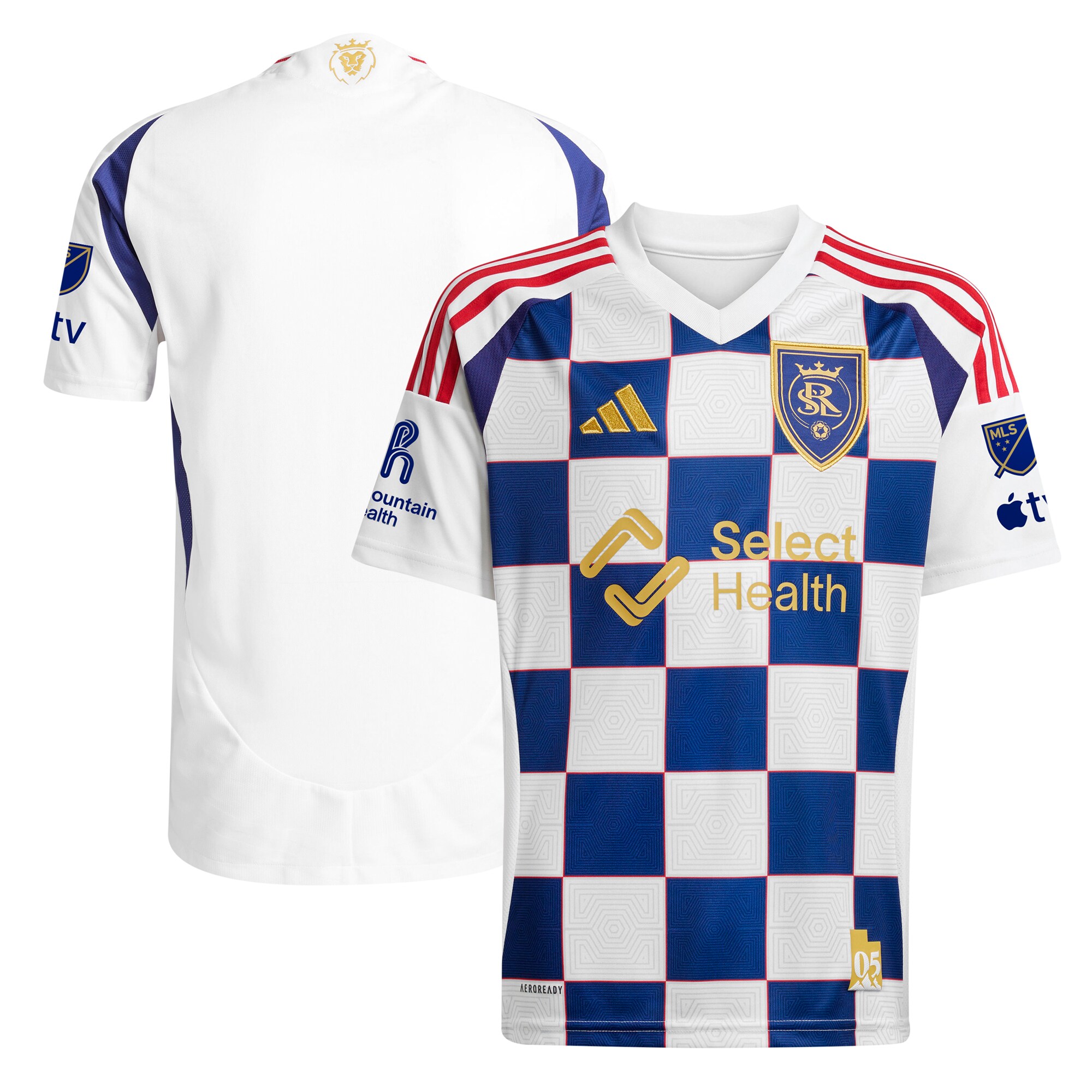 men8217s real salt lake adidas white 2025 grid city authentic jersey | San Jose Earthquakes Hats, Jerseys & MLS Apparel