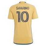 men8217s real salt lake jefferson savarino adidas gold 2023 the beehive state kit replica player jersey | San Jose Earthquakes Hats, Jerseys & MLS Apparel