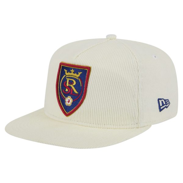 men8217s real salt lake new era cream 2025 kickoff snapback golfer hat | San Jose Earthquakes Hats, Jerseys & MLS Apparel