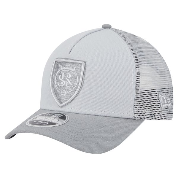 men8217s real salt lake new era gray color pack 9forty a-frame adjustable trucker hat | San Jose Earthquakes Hats, Jerseys & MLS Apparel