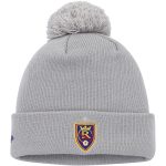 men8217s real salt lake new era gray jersey hook cuffed knit hat with pom | San Jose Earthquakes Hats, Jerseys & MLS Apparel