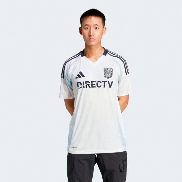 men8217s san diego fc adidas white 2025 woven into one replica jersey | San Jose Earthquakes Hats, Jerseys & MLS Apparel