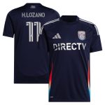 men8217s san diego fc hirving lozano adidas navy 2025 state of flow replica player jersey | San Jose Earthquakes Hats, Jerseys & MLS Apparel