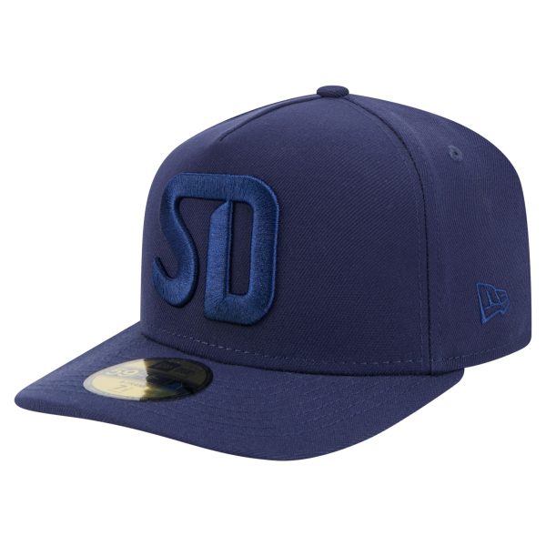 men8217s san diego fc new era navy color pack a-frame 59fifty fitted hat | San Jose Earthquakes Hats, Jerseys & MLS Apparel
