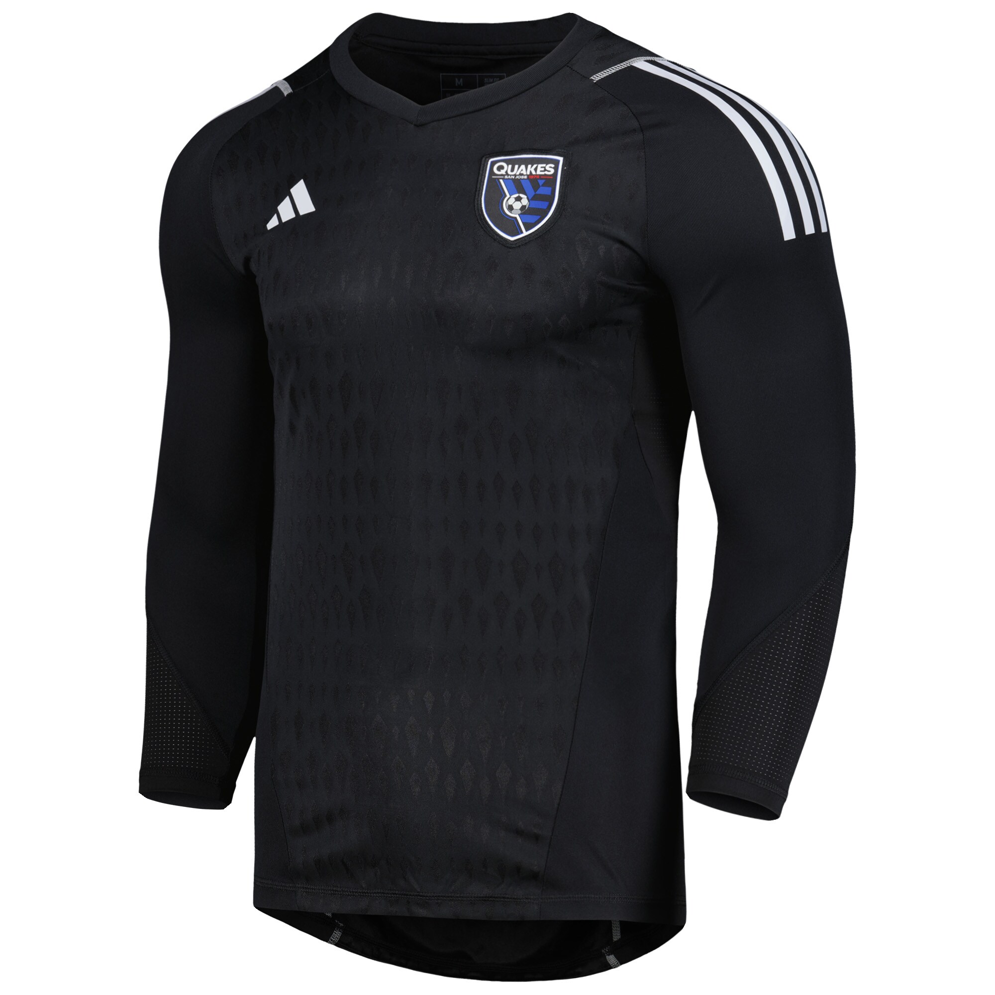 men8217s san jose earthquakes adidas black 2023 goalkeeper long sleeve replica jersey | San Jose Earthquakes Hats, Jerseys & MLS Apparel
