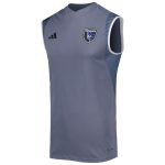 men8217s san jose earthquakes adidas gray 2023 on-field sleeveless training jersey | San Jose Earthquakes Hats, Jerseys & MLS Apparel