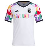men8217s san jose earthquakes adidas white 2023 pride pre-match top | San Jose Earthquakes Hats, Jerseys & MLS Apparel